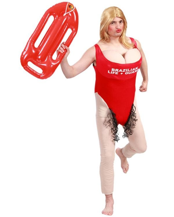 Lifeguard - Adult Costume