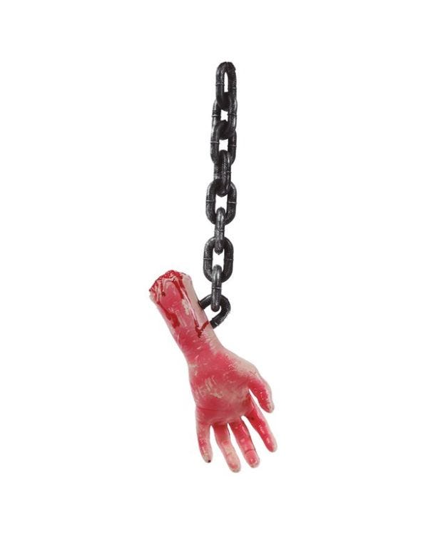 Severed Hand on a Chain