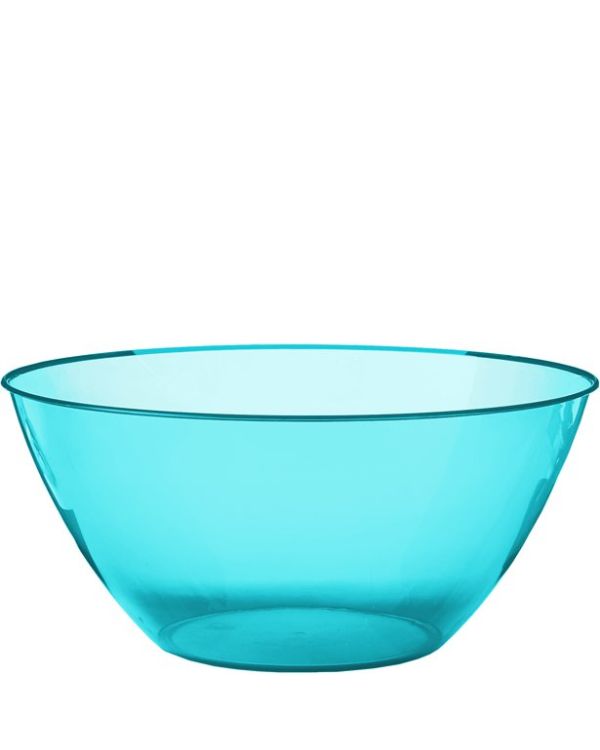 Turquoise Plastic Serving Bowl - 4.7L