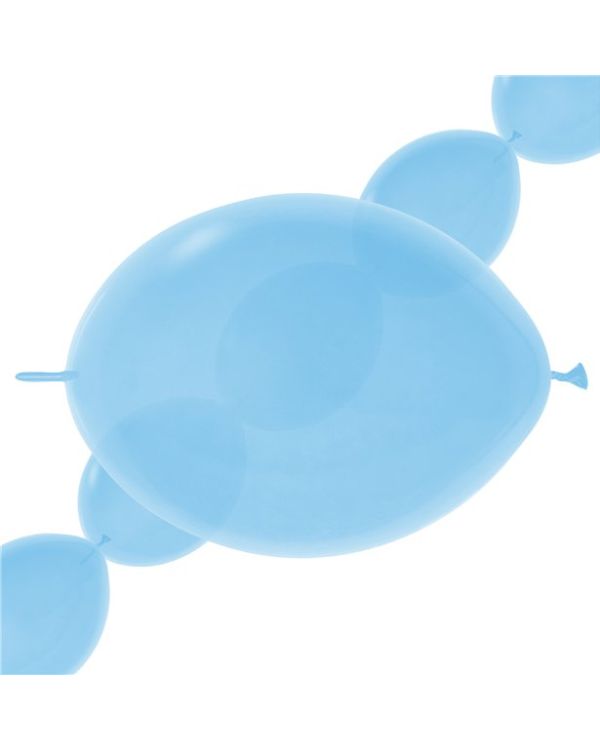 Link-o-Loon Pastel Blue Balloons - 12&quot; Latex (50pk)