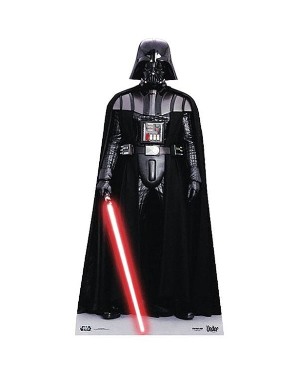 Life Size Star Wars Darth Vader Cardboard Cutout  - 195cm x 96cm