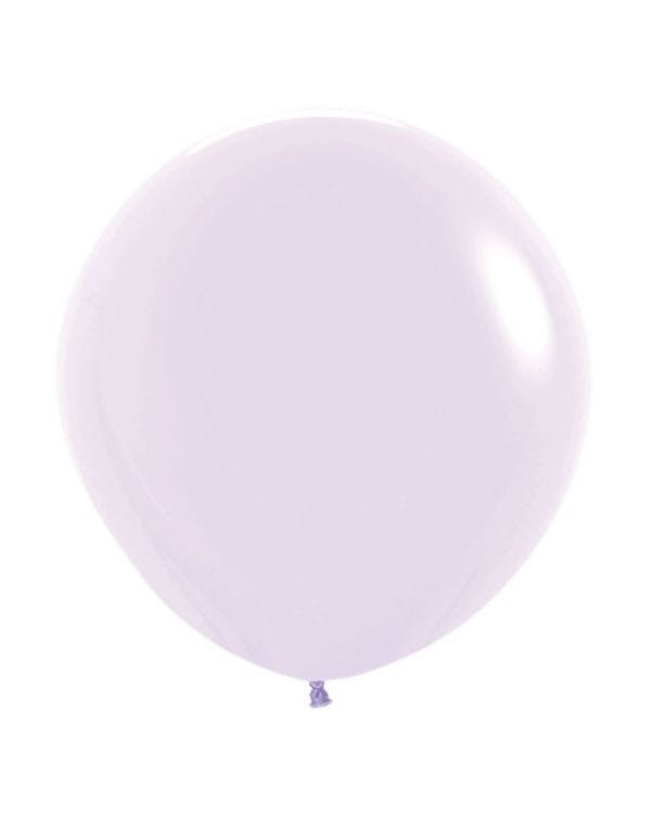 Pastel Matte Lilac Balloons - 24&quot; Latex (3pk)