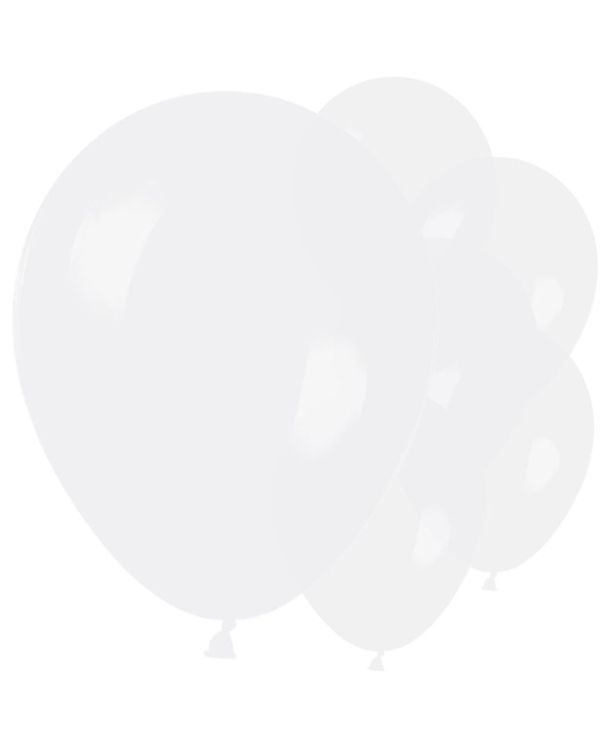 White Latex Balloons - 11&quot; (10pk)