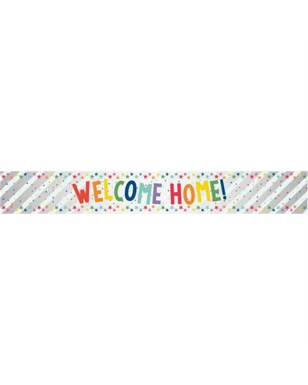 Welcome Home Foil Banner