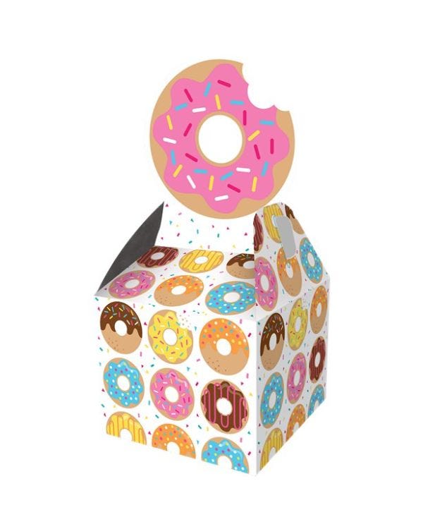 Doughnut Time Favour Boxes (8pk)