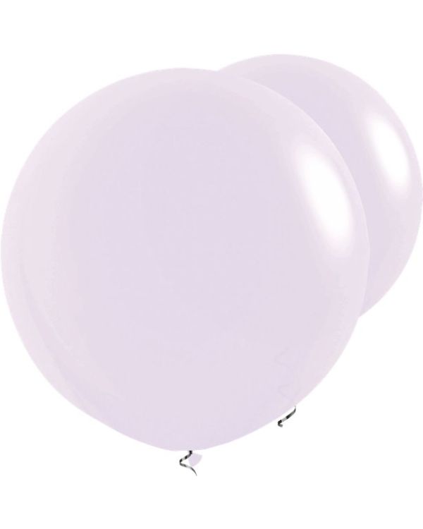 Pastel Matte Lilac Balloons - 36&quot; Latex (2pk)
