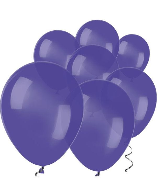 Violet Mini Balloons - 5&quot; Latex Balloons (100pk)