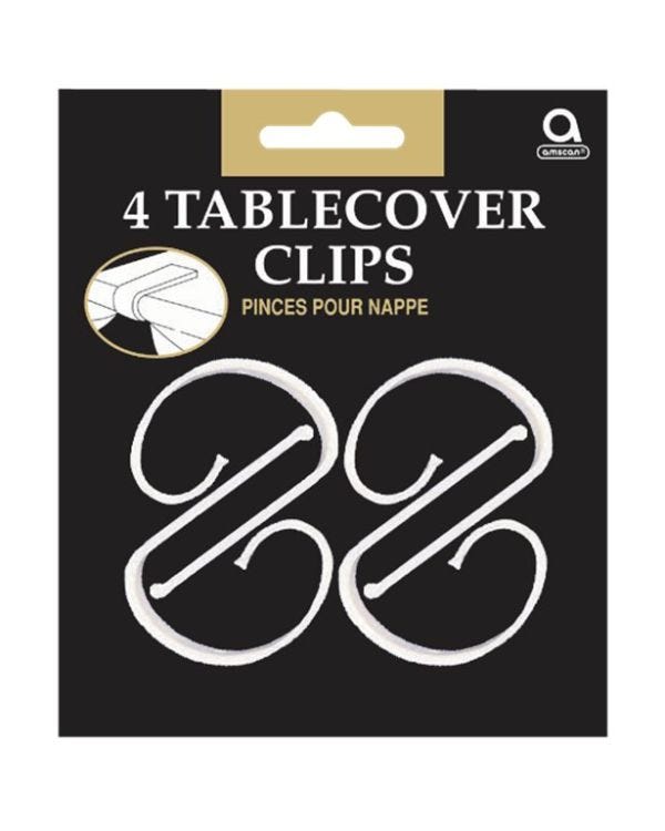 Plastic Table Cover Clips (4pk)