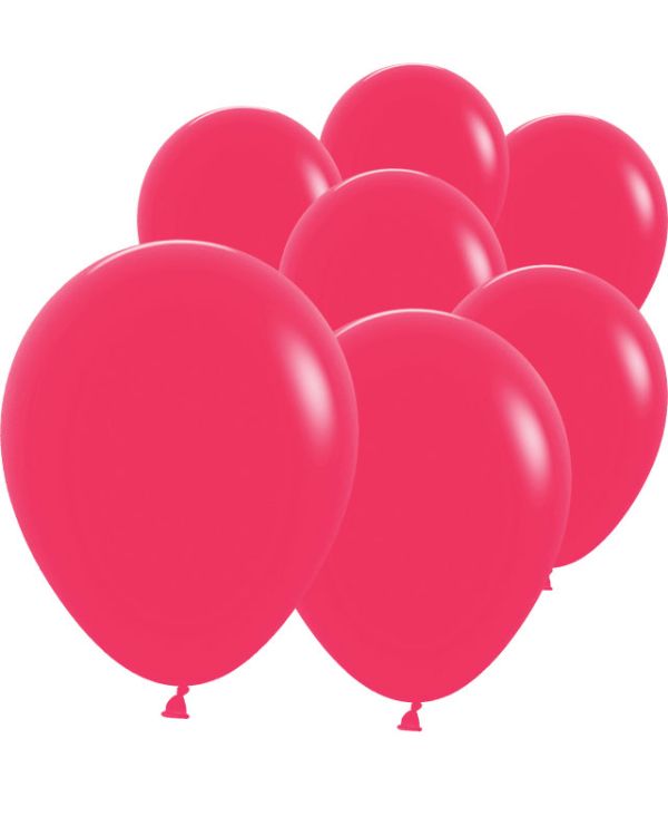 Raspberry Red Mini Balloons - 5&quot; Latex (100pk)