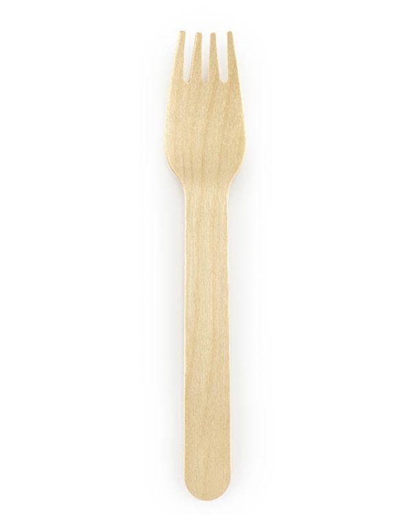 Natural Wooden Forks (100pk)