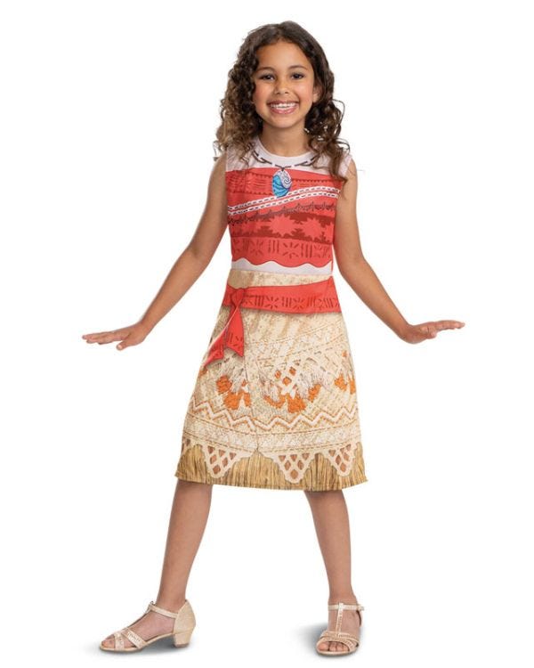Disney Moana Dress - Child Costume