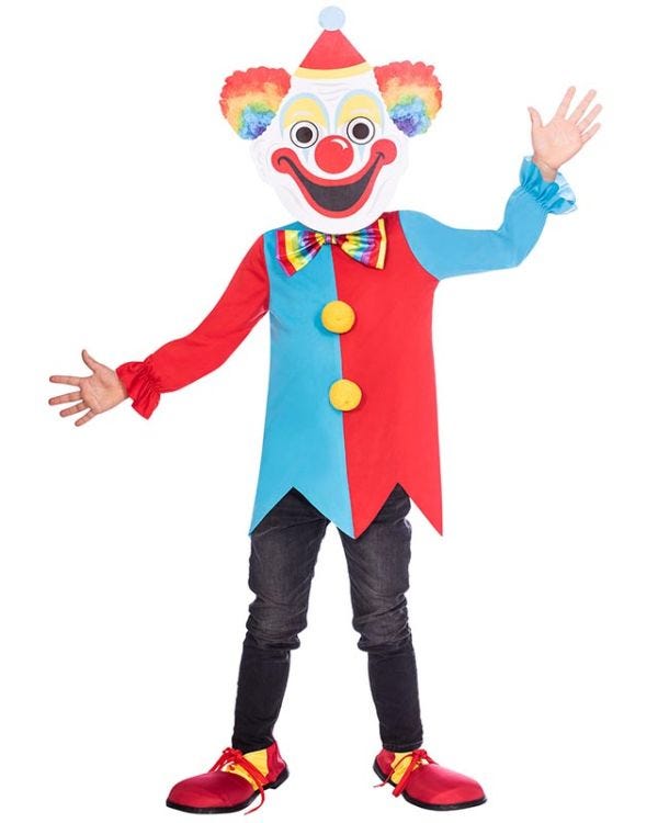 Carnival Clown Big Head - Child Costume