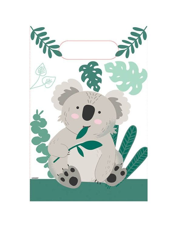 Get Wild Koala Paper Loot Bags (8pk)