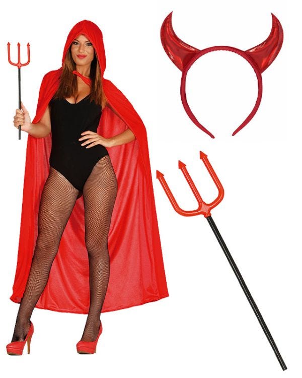 Red Devil - Halloween Accessory Kit