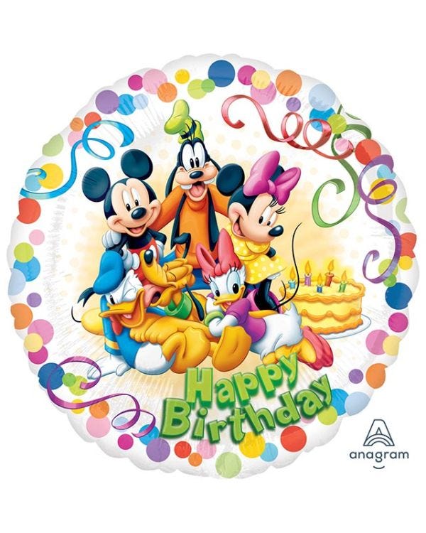 Disney Mickey Mouse &amp; Friends Party Balloon - 18&quot; Foil