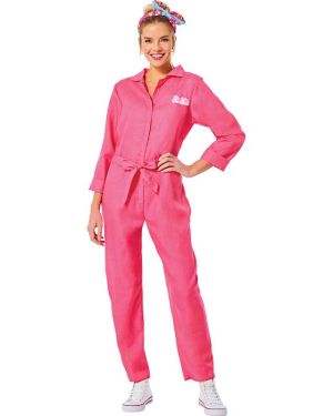Barbie Pink Jumpsuit - Adult Costume