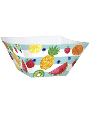 Fruit Salad Paper Serving Bowls - 30cm (3pk)