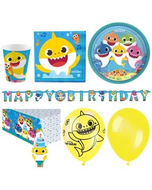 Baby Shark - Deluxe Party Pack for 16