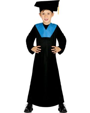 Graduation Gown Blue - Child Costume