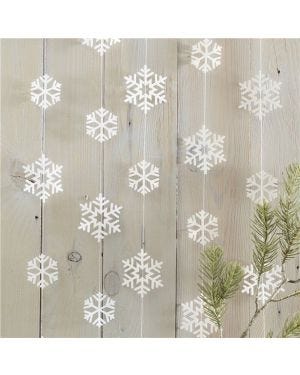 Snowflake Paper Garland - 5m