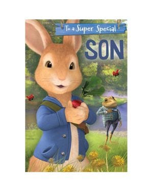 Peter Rabbit &#039;Son&#039; Pop-Up Birthday Card