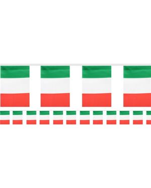 Italian Flag Fabric Bunting - 6m