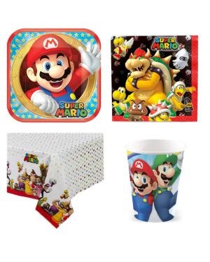 Super Mario - Value Party Pack for 8