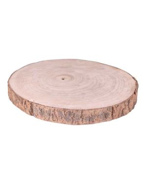 Wooden Slice Table Centrepiece - 31cm