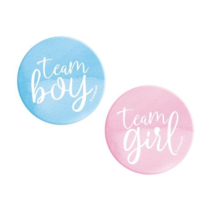 Team Boy & Team Girl Badges