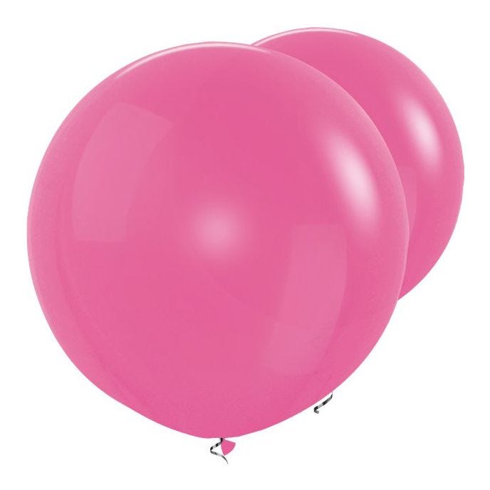 Fuchsia Giant Balloons - 36" Latex