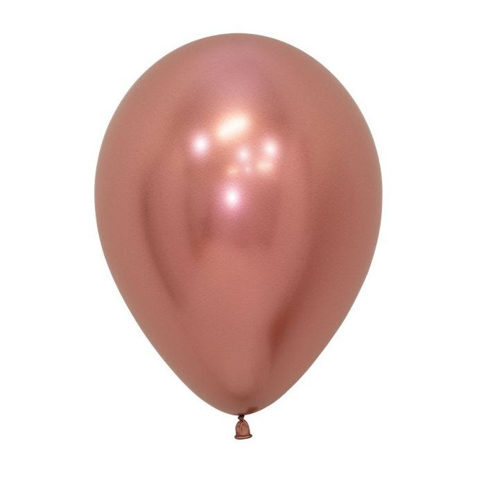 Rose Gold Reflex Balloons - 5" Latex (50pk)