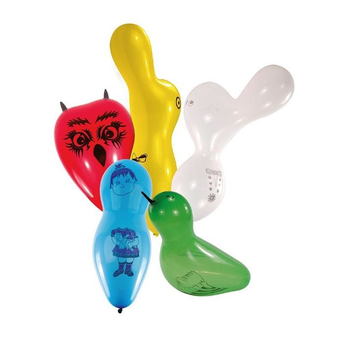 Assorted Shaped Latex Balloons