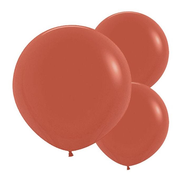 Terracotta Balloons - 24" Latex